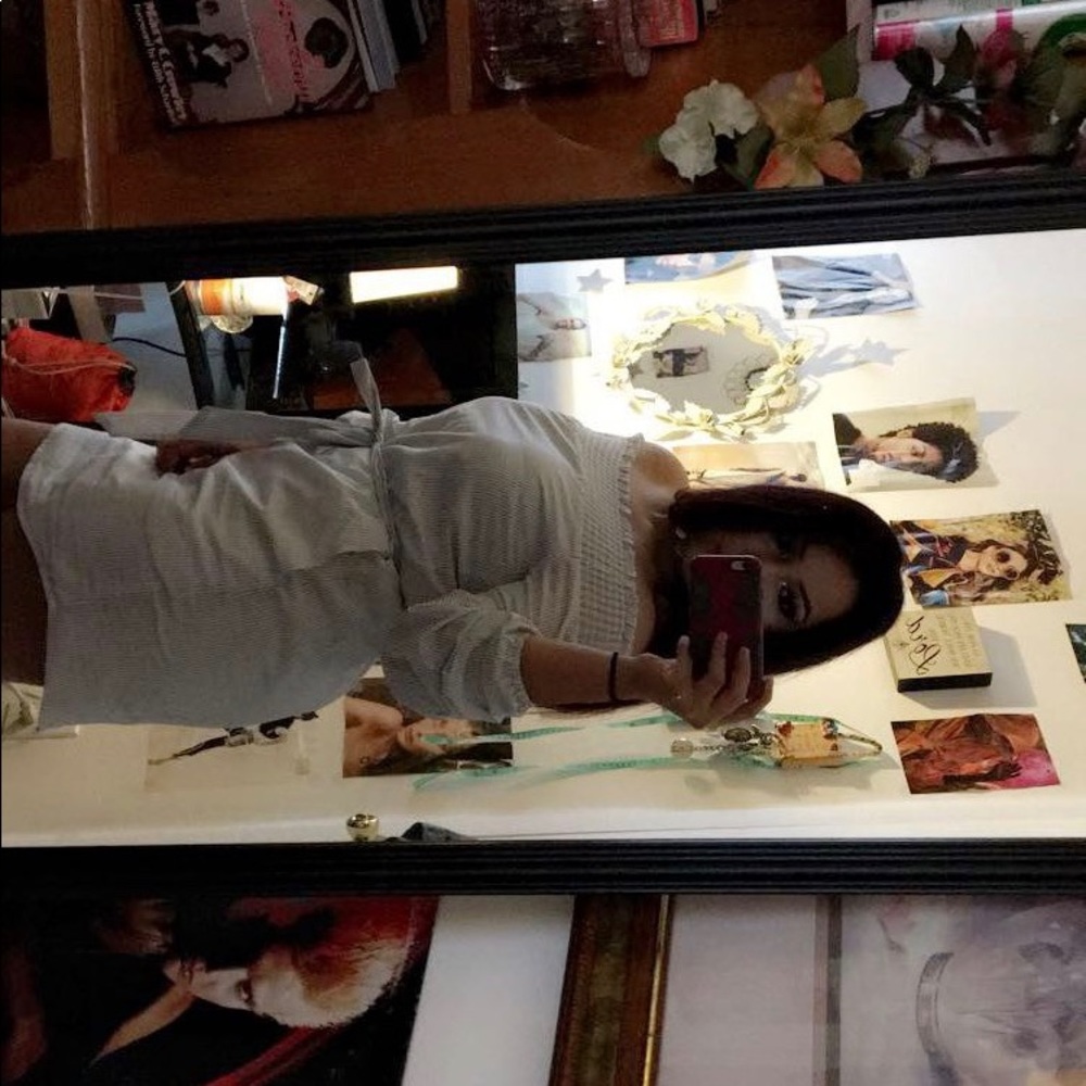 Express off the shoulder dress